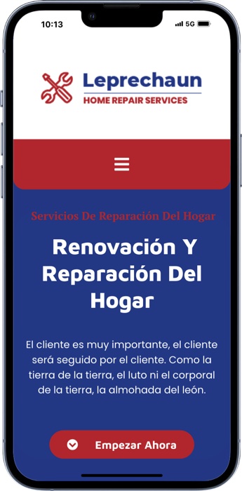 Demo one page site - Huexs3